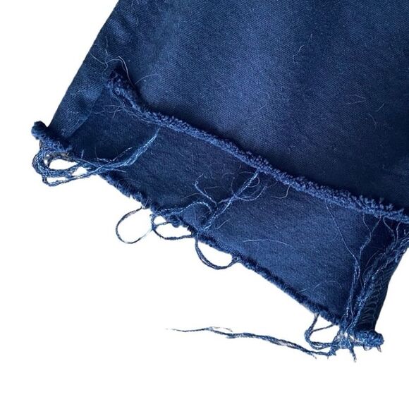 FRAME Denim Le High Straight Black Glitter Stripe Jeans 30 - Picture 7 of 7